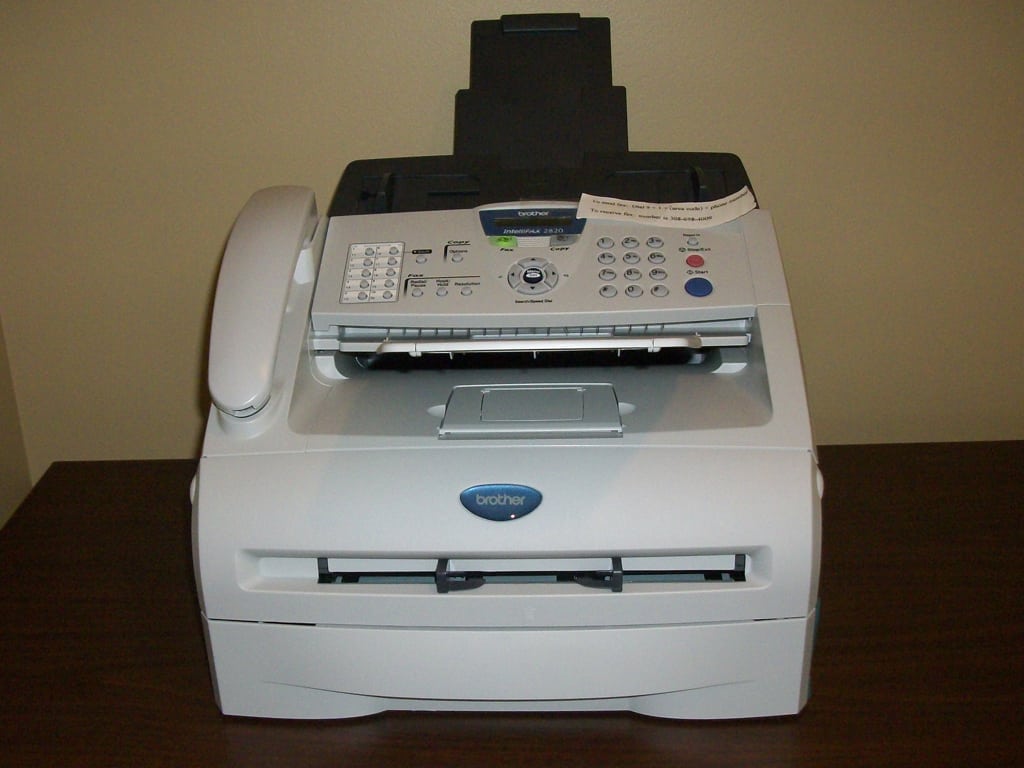 Elizabeth House Fax machine